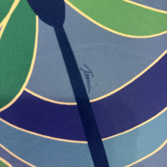 Trina Turk Colorful Abstract Palm Print Sheath Dress Size Small - Picture 2 of 8